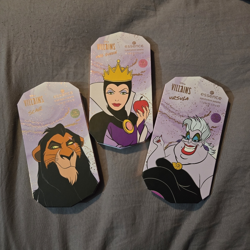 Essence Cosmetics Disney Villains Palettes NEW